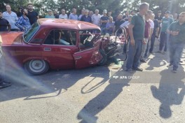 В Джалилабаде произошла цепная авария, пострадали 3 человека — ФОТО 