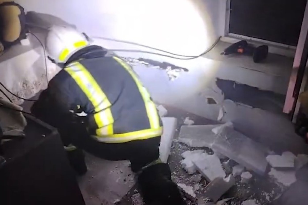 В Сабунчи произошёл пожар в частном жилом доме -<span class="red_color">ВИДЕО