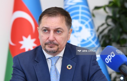 резидент-координатор Организации Объединённых Наций (ООН) в Азербайджане Дмитро Шлапаченко