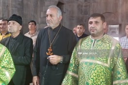 Представители Албано-удинской религиозной общины посетили монастырский комплекс Гянджасар-ФОТО-ОБНОВЛЕНО 