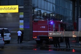 Пожар в жилом доме в Баку потушен -ОБНОВЛЕНО-1-ФОТО 