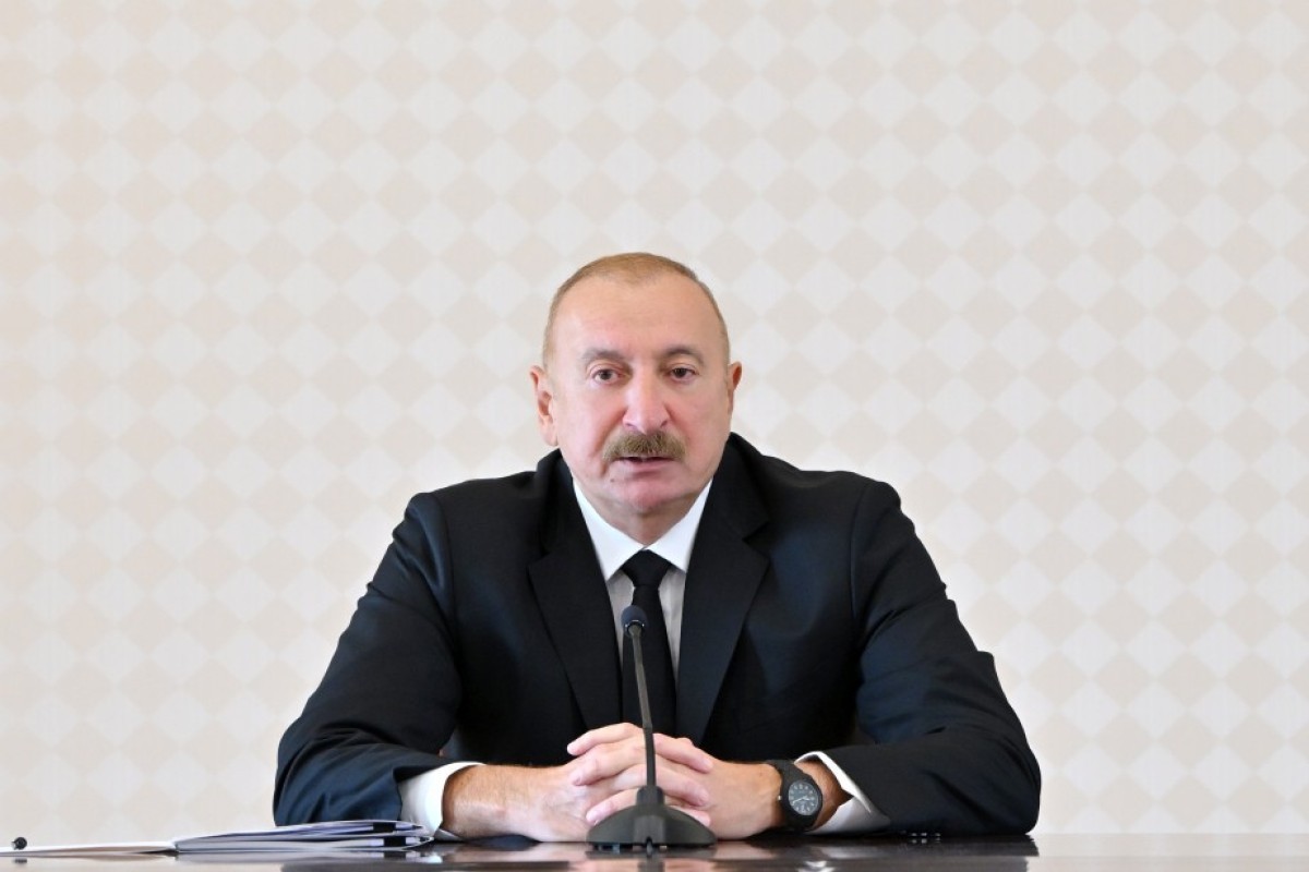 Президент Ильхам Алиев