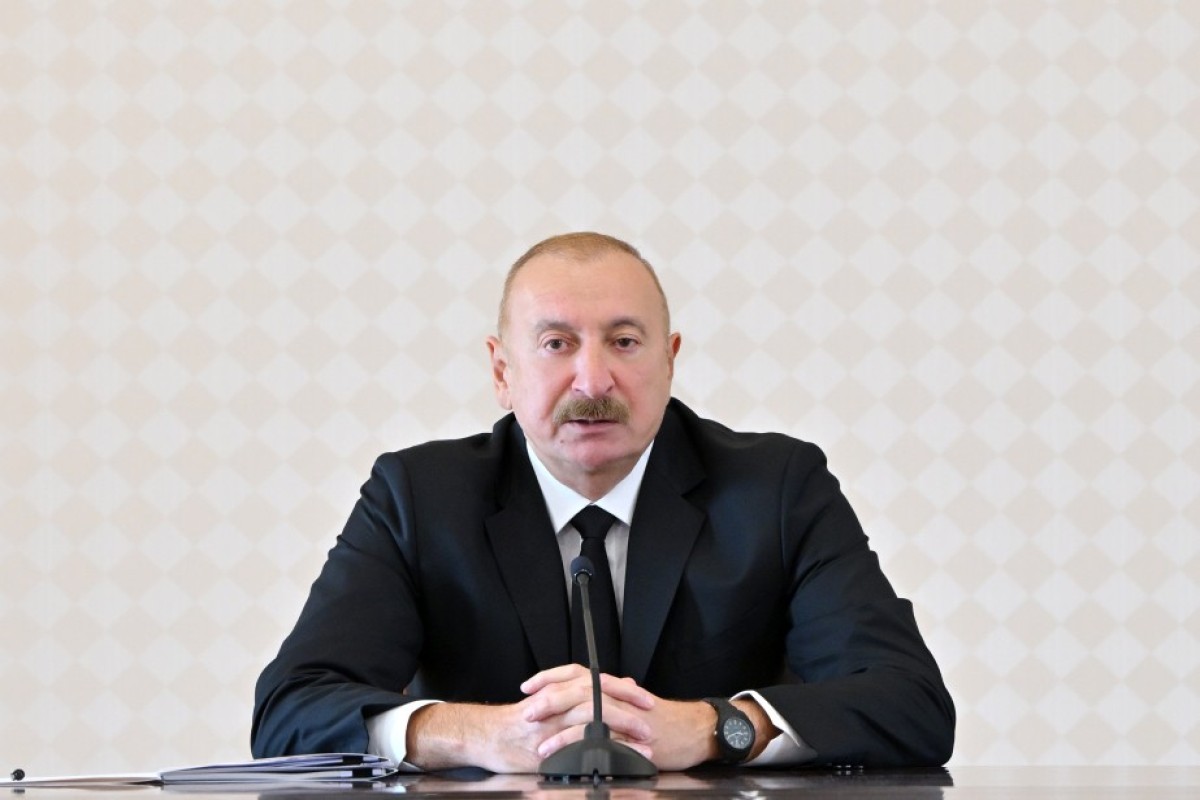 Президент Ильхам Алиев