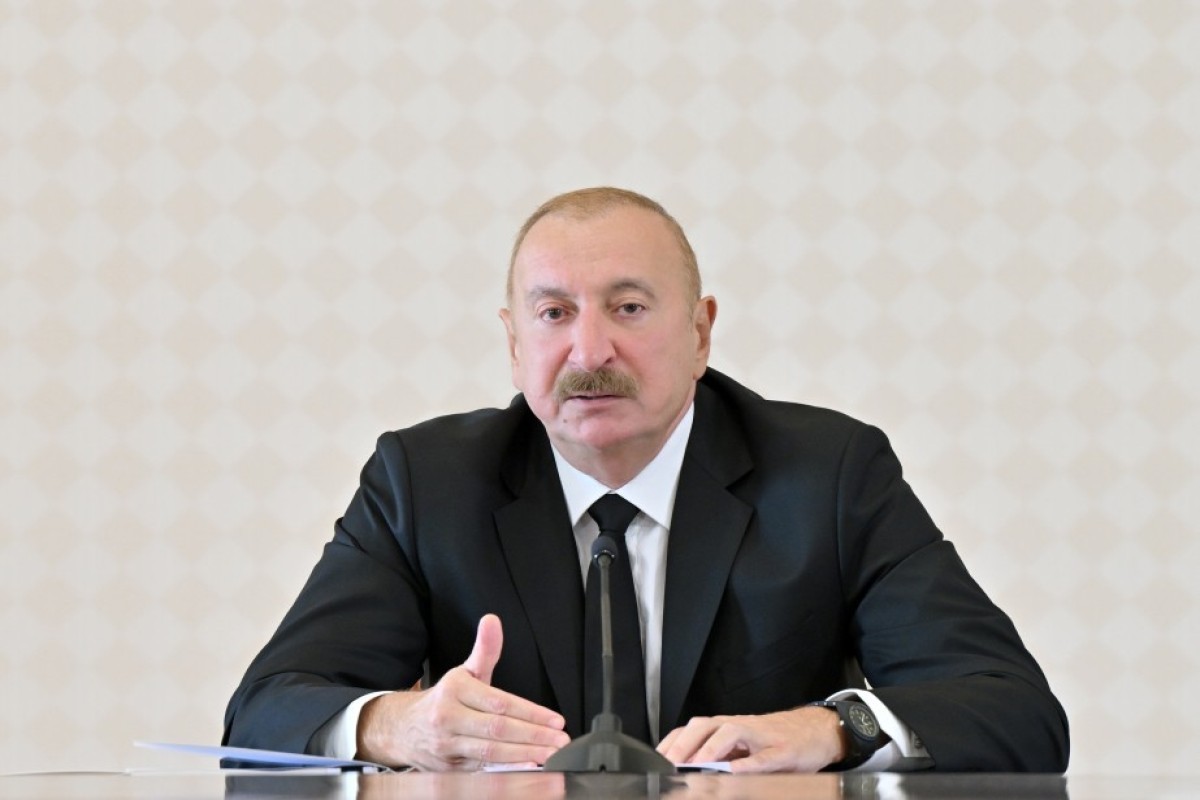 Президент Ильхам Алиев
