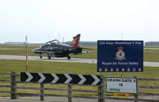Вблизи британской базы RAF Valley потерпел крушение самолёт