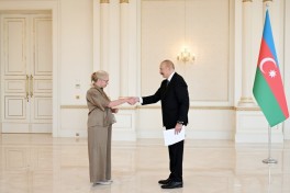 Президент Ильхам Алиев принял новоназначенного посла Швеции в Азербайджане