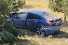 В Кенгерлинском районе члены одной семьи попали в ДТП, младенец погиб — ФОТО 