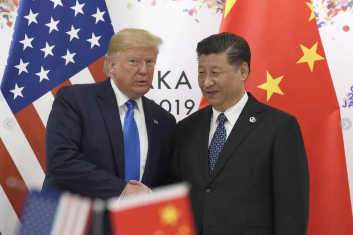 Президент США Дональд Трамп, Председатель КНР Си Цзиньпин
