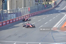 В Баку завершился свободный заезд Гран-при Азербайджана «Формула-2» -ОБНОВЛЕНО-ФОТО 