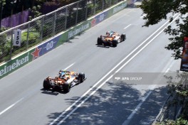 В Баку стартовал свободный заезд Гран-при Азербайджана «Формула-1» -ФОТО 