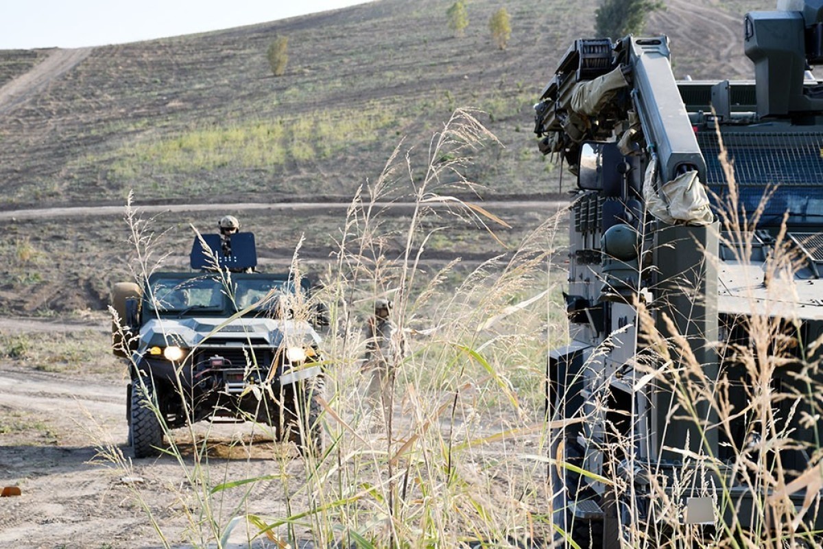 Минобороны: Военнослужащие Азербайджана, Турции и Узбекистана выполнили тактические действия