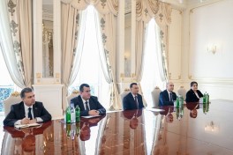 Президент Ильхам Алиев принял Премьер-министра Таджикистана