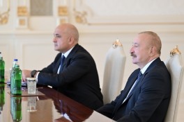 Президент Ильхам Алиев принял председателя и главного исполнительного директора компании Neuberger Berman