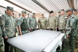 Руководство Минобороны Азербайджана понаблюдало за ходом тренировок в рамках учений «Сила единства – 2026» - ВИДЕО 