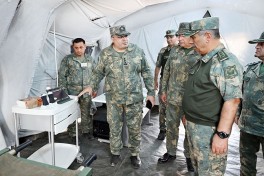 Руководство Минобороны Азербайджана понаблюдало за ходом тренировок в рамках учений «Сила единства – 2026» - ВИДЕО 