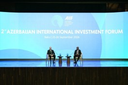 Президент Ильхам Алиев принял участие в мероприятии, проведенном в рамках II Азербайджанского международного инвестиционного форума-ВИДЕО -ОБНОВЛЕНО 