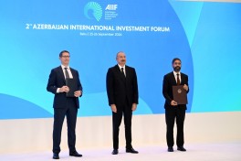 Состоялся обмен документами, подписанными в рамках II Азербайджанского международного инвестиционного форума