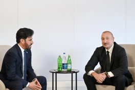 Президент Ильхам Алиев встретился с главой Международной автомобильной федерации