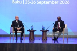 Президент Ильхам Алиев принял участие в мероприятии, проведенном в рамках II Азербайджанского международного инвестиционного форума-ВИДЕО-ОБНОВЛЕНО-1 