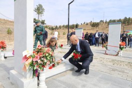 В Зангиланском и Джабраильском районах почтили память шехидов — ФОТО 
