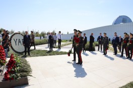 Коллектив МЧС Азербайджана посетил Парк Победы