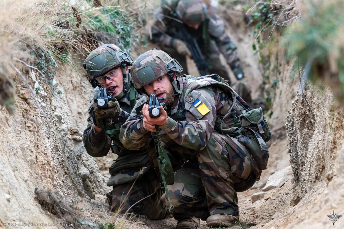 Во Франции с 2022 года прошли подготовку около 22 тысяч украинских военнослужащих