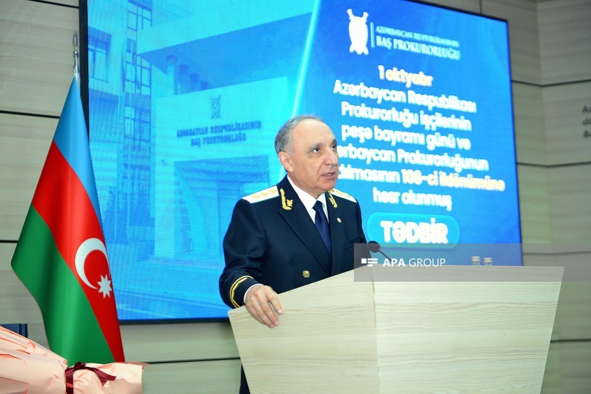 генеральный прокурор Азербайджана Кямран Алиев