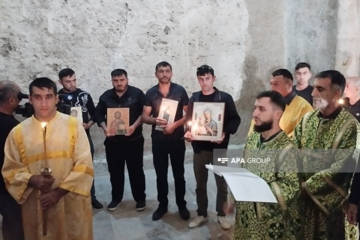 Представители албано-удинской религиозной общины посетили монастырский комплекс Худавенг — ФОТО 