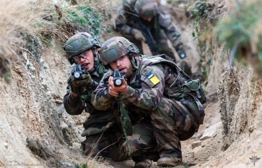 Во Франции с 2022 года прошли подготовку около 22 тысяч украинских военнослужащих