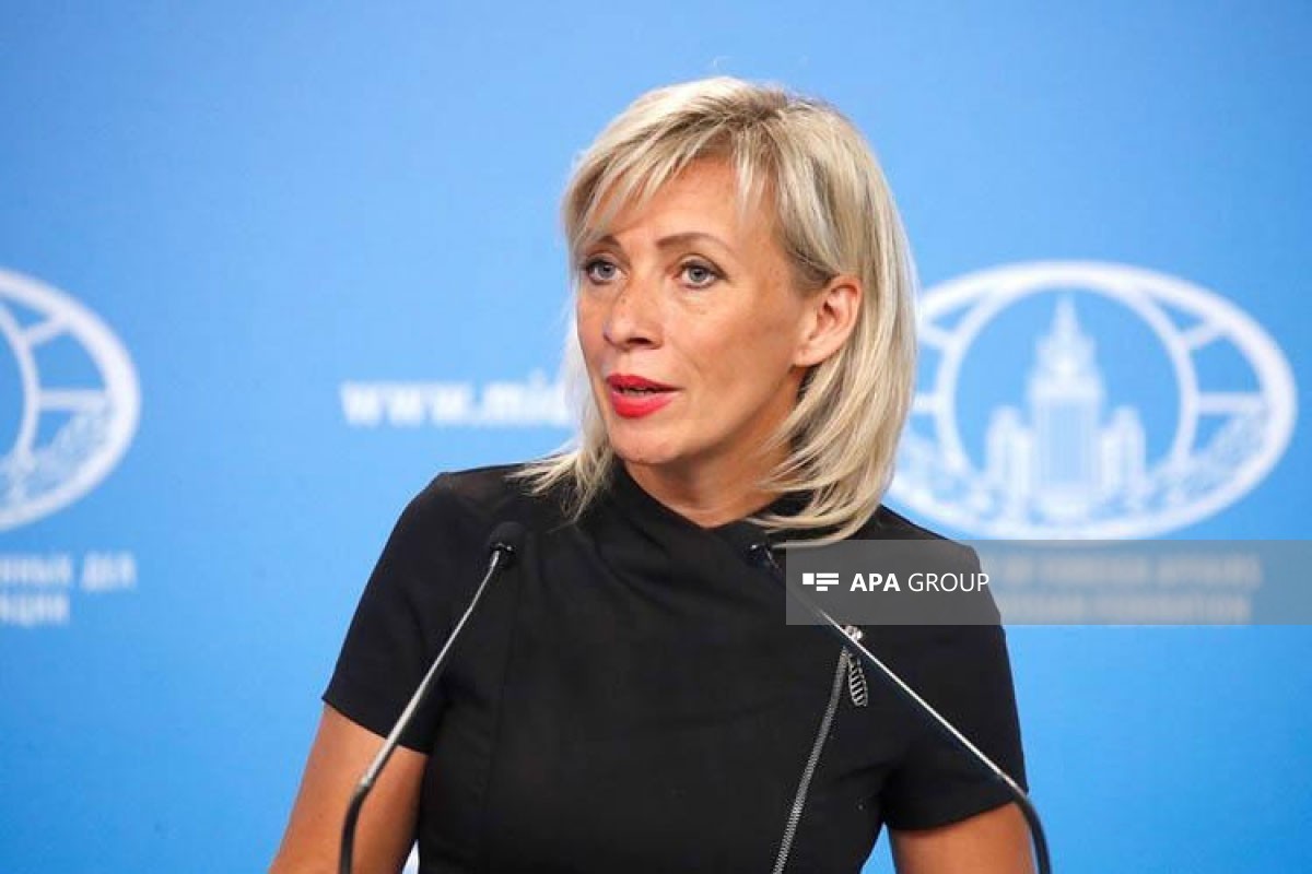 Официальный представитель Министерства иностранных дел России Мария Захарова