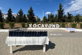 Очередная группа переселенцев прибыла в город Ходжавенд, им вручены ключи от квартир -ФОТО -ОБНОВЛЕНО 